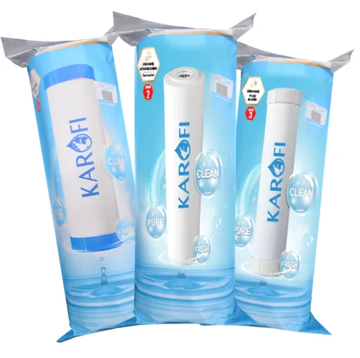 Bộ 3 lõi lọc nước Karofi Smax 123 mới 2024