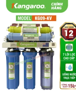 Máy lọc nước Kangaroo KG09 7 Lõi Không Vỏ