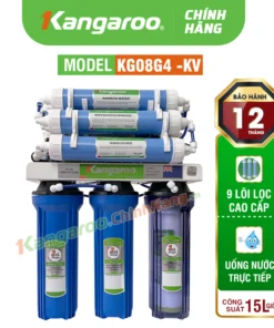 Máy lọc nước Kangaroo KG08G4 Không Vỏ 9 Lõi Lọc