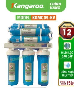 Máy lọc nước Kangaroo Macca KGMC09 9 lõi lọc không vỏ