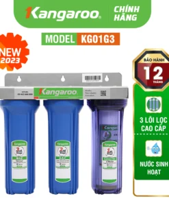 Máy lọc nước nấu ăn Kangaroo KG01G3 - 3 Lõi Chuẩn Nước Sinh Hoạt