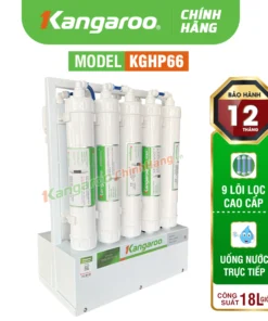 Máy lọc nước Kangaroo KGHP66 - Hydrogen - Mẫu 2024