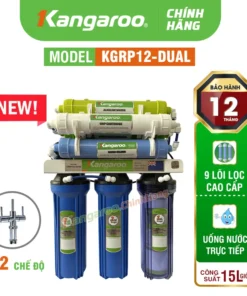 Máy lọc nước Kangaroo KGRP12-DUAL - 1 Vòi 2 Chế Độ Nước