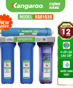 Máy lọc nước nấu ăn Kangaroo KG01G3S - 4 lõi Chuẩn Nước Sinh Hoạt