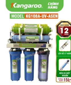Máy lọc nước Kangaroo KG108A KV Tích hợp lõi Asen và Đèn UV