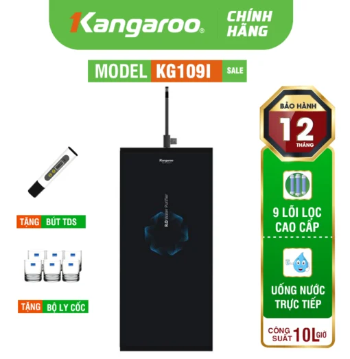 Máy Lọc Nước Kangaroo Infinity KG109I - 9 Lõi - Mẫu Mới 2024