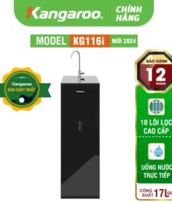 Máy lọc nước Kangaroo KG116i - 10 Lõi lọc - Mẫu Mới 2024