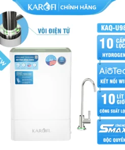 Máy lọc nước Karofi KAQ-U98 - 10 Lõi Thông Minh - Mới 2024