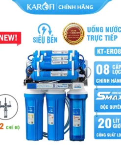 Máy lọc nước Karofi KT-ERO80-DUAL - 8 Lõi - 2 Chế độ nước