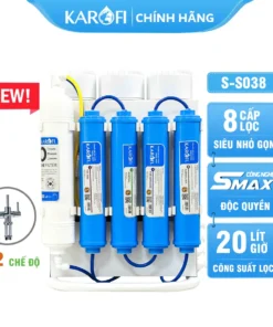 Máy lọc nước Karofi SLIM S-S038-DUAL - 2 Chế độ nước